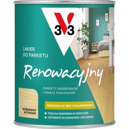 Lakier do parkietu renowacyjny satyna 2,5 l bezbarwny