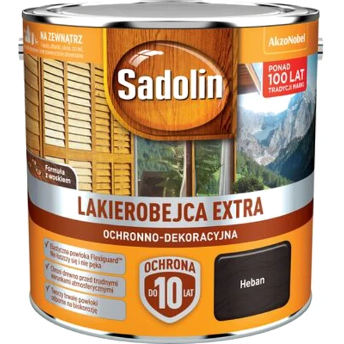 Lakierobejca Ochronno-Dekoracyjna Extra Heban 2,5 l Sadolin