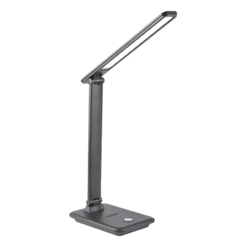 Lampa biurkowa LED VINTO 17 x 33 cm czarna