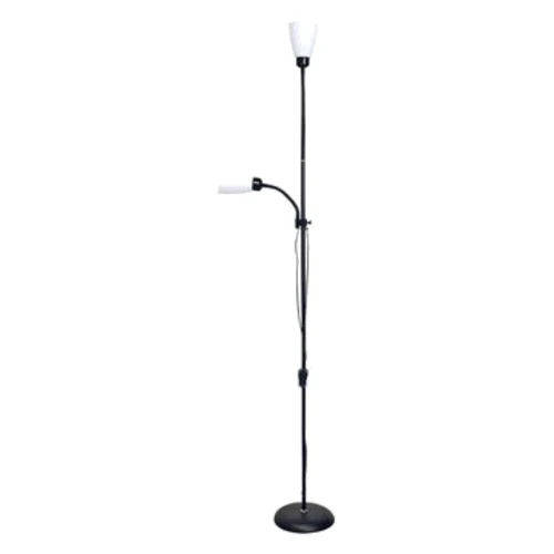 Lampa podłogowa MADER 2 x E27 black STRÜHM