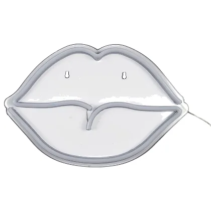 Lampa usta neon led