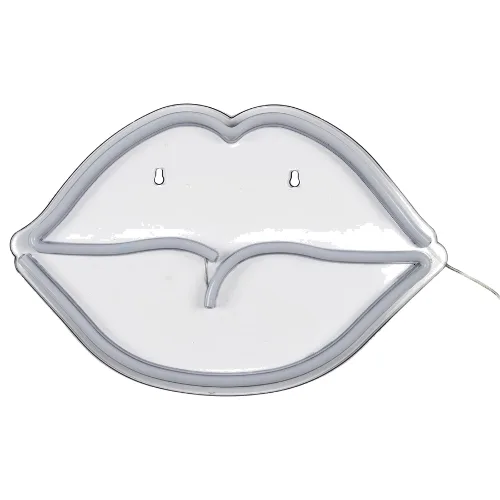 Lampa usta neon led