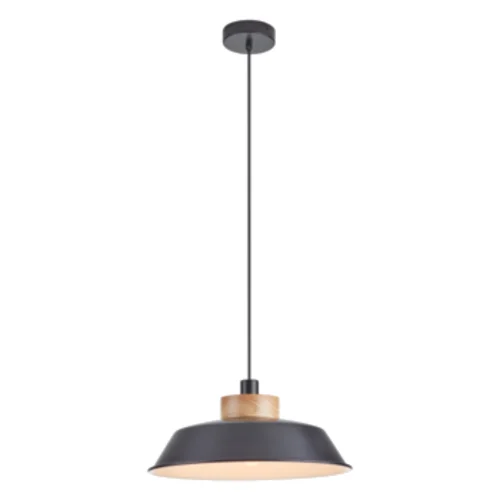 Lampa wisząca GOK E27 czarny