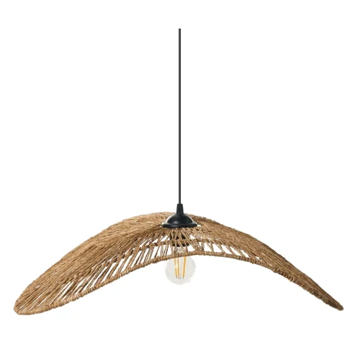Lampa wisząca YAGUEZ Juta Naturalny