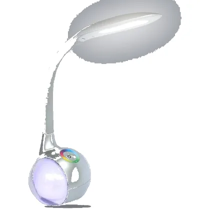 Lampka biurkowa Celebes LED srebrna LB