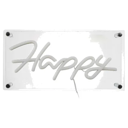 Lampka happy neon led