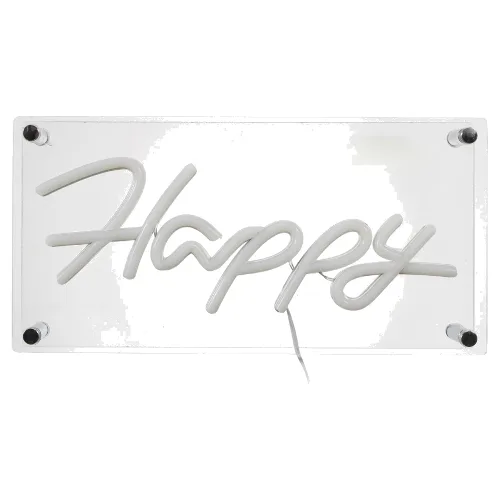 Lampka happy neon led