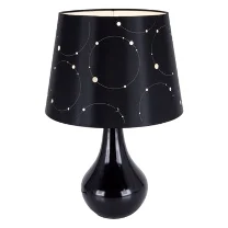 Lampka stołowa LARYSA E14 BLACK STRÜHM