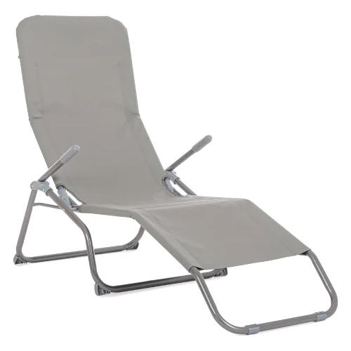 Leżak kempingowy składany BOLZANO 60x135 stalowy Bizzotto