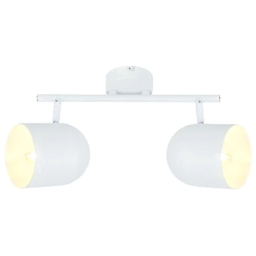 Listwa AZURO 2x40W E27 biały CANDELLUX