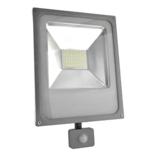 Naświetlacz LED Ralf 50W 840 z czujką ruchu PIR 4000K 2900lm szary INQ