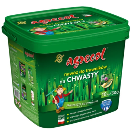 Nawóz do trawników zachwaszczonych 10 kg Agrecol