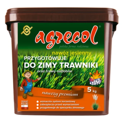 Nawóz jesienny do trawników 5 kg Agrecol