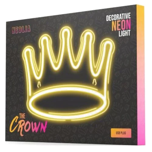 Neon plexi LED korona ciepła biała NNE12 neolia