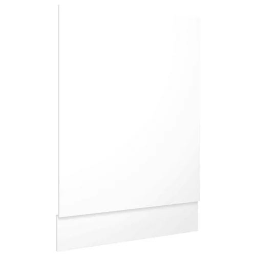 Panel do zabudowy zmywarki, biały, 45x3x67 cm, płyta wiórowa