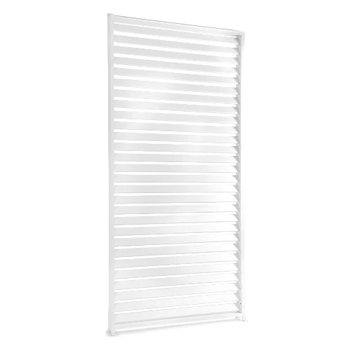 Panel żaluzjowy do pergoli OCEAN biały 123.5x6 z aluminium Bizzotto