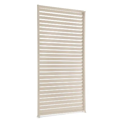Panel żaluzjowy do pergoli OCEAN jedwabisty 123.5x6 z aluminium Bizzotto
