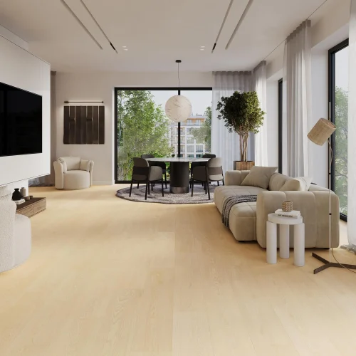 Panele Winylowe Spc Senti Floors Dąb Felice Kl. 34 5,0 + 1,0 Mm Click Z Podkładem