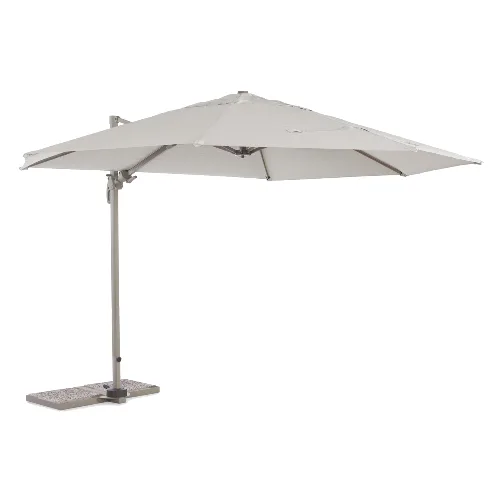 Parasol z nogą boczną ORLAND piaskowy Ø350 aluminiowy Bizzotto