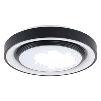 Plafon LED Zygmunt 40 okrągły 48W 5300 lm czarno-biały GOLDLUX