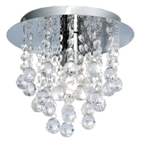 Plafon London crystal 60 W 1 x E27 chrom