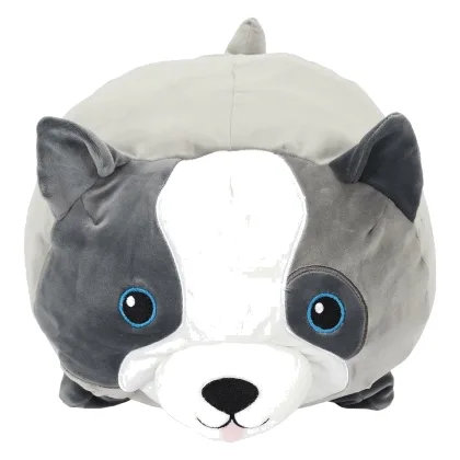 Poduszka/ puf doggo szary