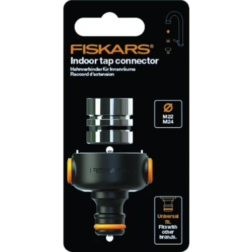 Przyłącze kranowe do kranów wewnętrznych M 22 x 1/M 24 x 1 Fiskars