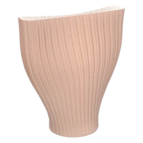 Rituali Domestici Lino Wazon różowy 32 x 14 x 35.5 cm