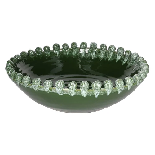 Rituali Domestici Reginaldo Podstawka pod doniczkę 42 cm zielona