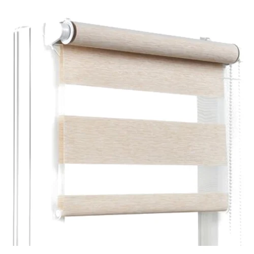 Roletka mini KLIK DN 31 - 52 x 150 cm, przecierany beż