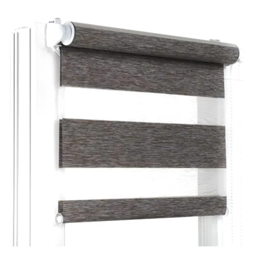 Roletka mini KLIK DN 33 - 48 x 150 cm, przecierany ciemnoszary