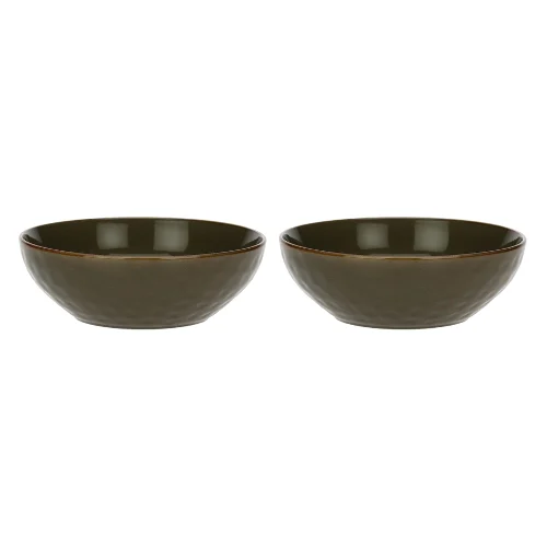 Rose&Tulipani Concerto Grigio Tortora Zestaw 2 misek do sałatek 26 cm
