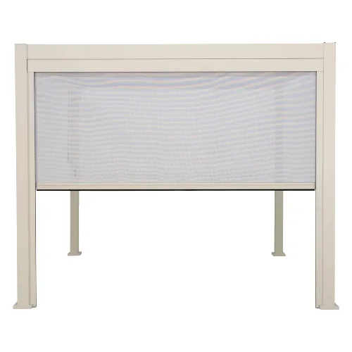 Screen do pergoli OCEAN jedwabisty 371x10 z tekstyliny Bizzotto