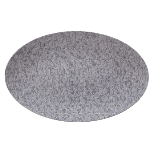 Seltmann Life Fashion Elegant Grey Półmisek owalny 40 x 26 cm