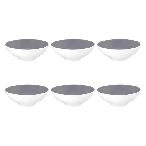 Seltmann Life Fashion Elegant Grey Zestaw 6 miseczek 14.5 cm