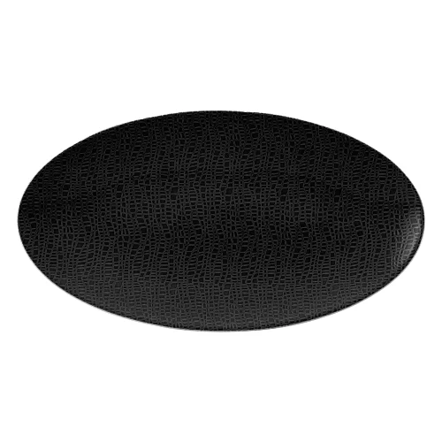 Seltmann Life Fashion Glamorous Black Półmisek owalny 33 x 18 cm