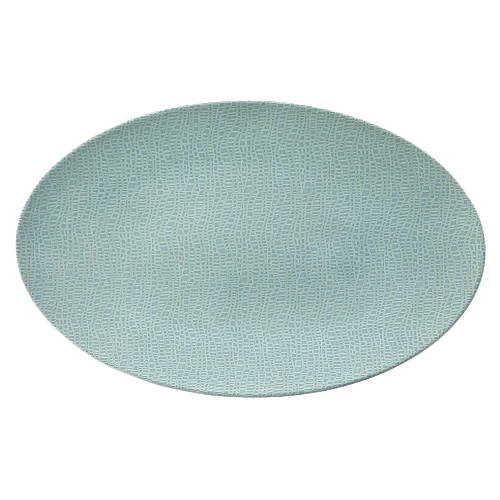 Seltmann Life Fashion Green Chic Owalny półmisek 40 x 26 cm