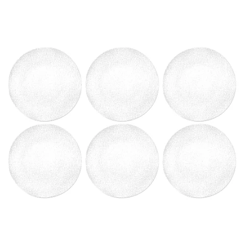Seltmann Life Fashion Luxury White Zestaw 6 talerzy obiadowych 28 cm
