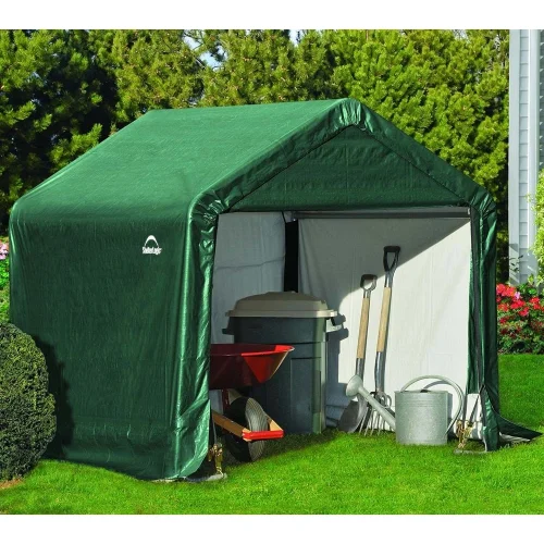 ShelterLogic Foliowy namiot garażowy szopa na narzędzia Zielony 180x180x180cm Numer artykułu: SL70417