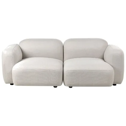 Sofa dla 3 osób AFOSS Jasnobeżowy