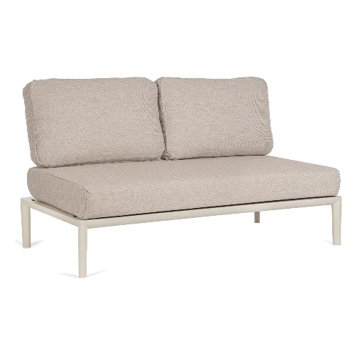 Sofa GERALD aluminowa z poduszką olefinową Bizzotto