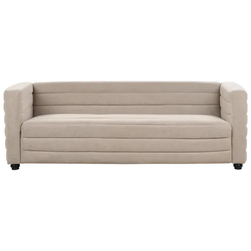 Sofa hofn beżowoszary dla 3 osób