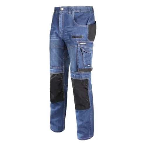Spodnie ochronne LAHTI PRO slim fit niebieskie 2XL