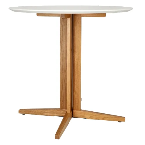 Stół mauro 80cm dąb naturalny