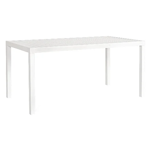 Stół ogrodowy HILDE biały 150x80 aluminiowy Bizzotto