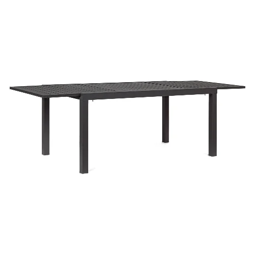 Stół ogrodowy rozkładany HILDE antracytowy 160/240x90 aluminiowy Bizzotto