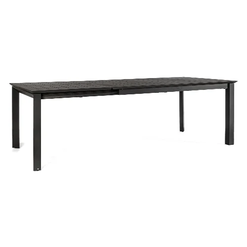 Stół ogrodowy rozkładany KONNOR antracyt 160-240x100 aluminiowy Bizzotto