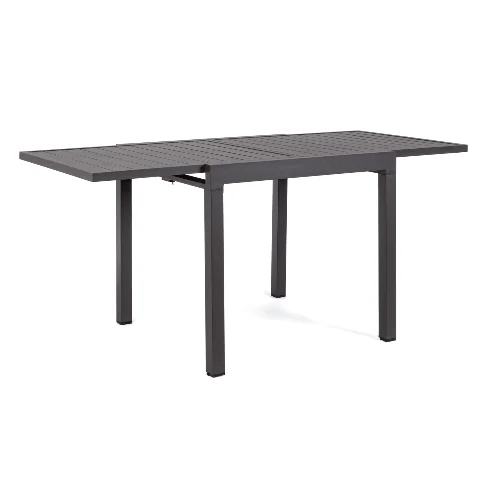 Stół ogrodowy rozkładany PELAGIUS antracytowy 83/166x80 aluminiowy Bizzotto