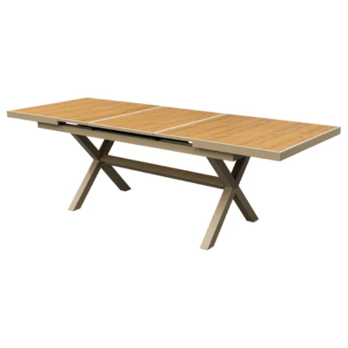 Stół rozkładany Brisa 180-240 x 90 x 76,5 cm taupe