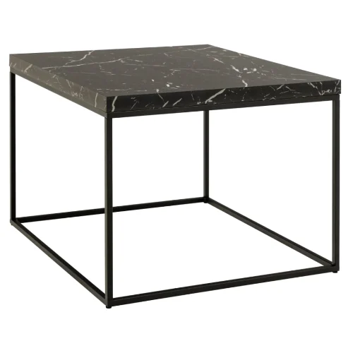 Stolik barossa 60x60cm czarny marmur